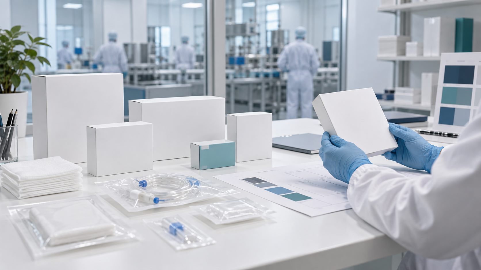 Medical products prepared for private label branding